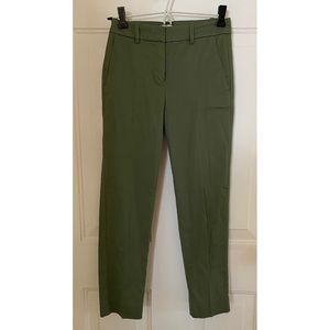 Green J Crew slacks